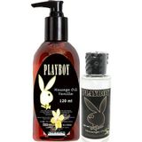 Karahanbey Playboy Aromaterapi Massage Oil 120 ml + Vanilya Aromalı Massage Vücut Masaj Yağı 50 ml