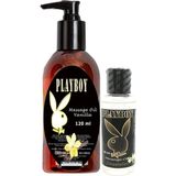 Karahanbey Playboy Aromaterapi Vanilya Massage Oil 120 ml + Jasmin Aromalı Massage Vücut Masaj Yağı 50 ml