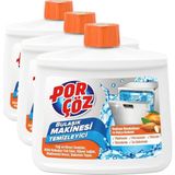 Karahanbey Porçöz Bulaşık Makinesi Temizleyici (Bodrum Mandalinası - Datça Bademi) 250 ml (3 Paketi)