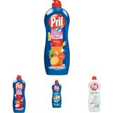 Karahanbey Pril Elde Yıkama Sıvı Bulaşık Deterjanı 4'lü Set Adana Portakalı Amasya Elması Limon Aloe Vera