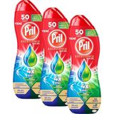Karahanbey Pril Excellence Duo Jel Bulaşık Makinesi Deterjanı 900ML 50 Yıkama Yağ Çözücü (3 Paketi)