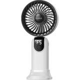 Karahanbey Robeve Auhma AUFN19 5 Kademeli Güçlü El Fanı Mini Fan – Şarjlı Taşınabilir Mini Vantilatör, Dijital