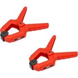 Karahanbey Rox 0147 Yaylı Mandal Tip Kıskaç Işkence 38 mm (2 Li)
