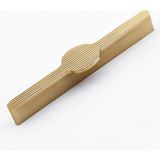 Karahanbey Saral Çizgili Mat Altın Metal Kulp 160 mm 16 cm Mobilya Çekmece Mutfak Dolabı Dolap Kapak Kulpları