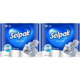 Karahanbey Selpak Tuvalet Kağıdı, 3 Katlı, 32'li, 1 Paket (1 x 32 Adet) (2 Paketi)