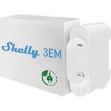Karahanbey Shelly 3em | Wi-Fi Kontrollü Akıllı 3 Kanallı Röle Şalteri, Enerji Ölçümü ve Koruma Kontrollü | Ale