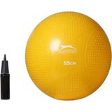 Karahanbey Slazenger 65CM Anti-Burst Gymball Siyah (Pompa Dahil) Pilates Topu