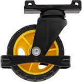 Karahanbey Stanley PA565 FT585 ve BH206 Taşıma Arabaları Için Pu Hareketli Yedek Teker Siyah