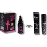 Karahanbey Süper Pink Lady Kadınlara Özel Damla + Eros Sprey