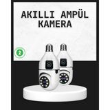 Karahanbey Tak Çalıştır Ampul Kamera – Full Hd 1080P Kablosuz Güvenlik Çözümü