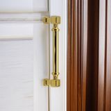 Karahanbey Talas 128 mm Kulp Gold Altın Mobilya Çekmece Mutfak Dolabı Dolap Kapak Kulplar Kulb Kulp