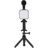 Karahanbey Telefon Tutucu Mini Mikrofonlu Tripod Vlog Çekim Video