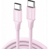 Karahanbey Ugreen Usb-C 60W 3A Qc Pd Hızlı Şarj Kablosu, 1 Metre, Pembe, 65124