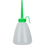 Karahanbey Usin Motor Siliikon Makina Makine Yağı Yağlama Plastik Şişesi 180 ml Huni Ağızlı Damlalık Şişe