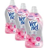 Karahanbey Vernel Max Konsantre Çamaşır Yumuşatıcısı 1320 ml 55 Yıkama Çiçek Ferahlığı (3 Paketi)