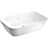 Karahanbey Vitra Geo 7425B003-0012 Dikdörtgen Çanak Lavabo, 60 Cm, Beyaz