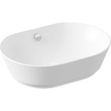 Karahanbey Vitra Geo 7427B001-0012 Oval Çanak Lavabo, 55 Cm, Mat Beyaz