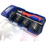 Karahanbey Workpro WP200516 18 Parça Profesyonel Cr-V Cırcırlı Hassas/elektronikçi Bits Tornavida Seti