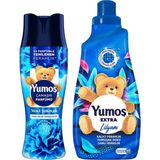 Karahanbey Yumoş Çamaşır Parfümü Mavi Şakayık 200 G + Yumoş Extra Çamaşır Yumuşatıcısı Lilyum 1440 ml