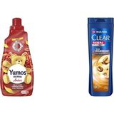 Karahanbey Yumoş Extra Konsantre Çamaşır Yumuşatıcısı Amber 1440 Ml(2) Clear Men Kepeğe Karşı Etkili Şampuan S