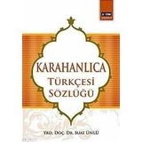 KARAHANLI TÜRKÇESI SÖZLÜĞÜ - SUAT ÜNLÜ