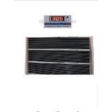 Karahisar Kuluçka 80X600 Dijital Termostatlı Halı Altı Isıtıcı Karbon Film - Siyah