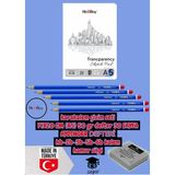 Karakalem Çizim Seti 14X20 cm (A5) 50 gr Defter 30 Sayfa Aydınger Defteri Hb-2b-3b-5b-6b Kalem