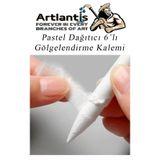 Karakalem Seti 13 Parça 1 Paket Gölgelendirme Kalemi Hamur Silgi Dereceli Kalem Kaynaştırma Kalemi Dağıtıcı Kalem