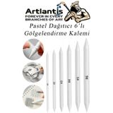 Karakalem Seti 13 Parca 1 Paket Golgelendirme Kalemi Hamur Silgi Dereceli Kalem Kaynastirma Kalemi Kara Kalem Dagitici Kalem Kagit Kalem