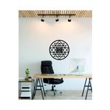 Karakoç Eğitim Araçları Ahşap Dekoratif Sri Yantra Tablo Duvar Dekorasyonu Için Sriyantra Duvar Süsü Meditasyon