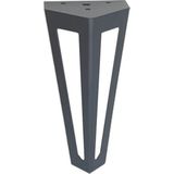 Karakoç Metal Siyah Koltuk Baza Mobilya Ayağı 14 cm
