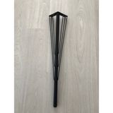 Karakoç Metal,venüs 71*12*12 cm Siyah, Masa, Dresuar Ayağı ( 4 Adet) - METAL,VENÜS 71*12*12 CM SİYAH, MASA, DRESUAR AYAĞI ( 4 ADET)