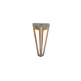 Karakoç Neptün 14 cm Metal Antik Bakır Koltuk,baza,mobilya Ayağı