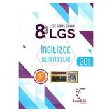 karakök yayınları 8.sınıf Lgs İngilizce Denemeleri Karakök Yayınları (Çok Renkli)