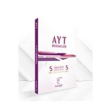 karakök yayınları Karekök Güncel AYT 5'Lİ Paket Deneme Sınavı Seti (5 Adet Soru-5 Adet Çözüm Kitapçığı) (Çok Renkli)