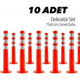 Karaköy Tedarik Delinatör 10 Adet 75 cm