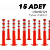Karaköy Tedarik Delinatör 15 Adet 75CM