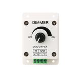 KaraköyOnline Manuel Led Dimmer 12-24V 8A Dc Dimmer 12-24 Volt Şerit Led Dimmer