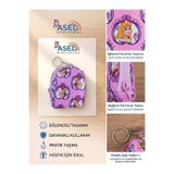 Karakter Baskılı Kancalı Mini Kız Çocuk Cüzdanı ve Çanta Aksesuarı - 7 Farklı Desen asel g27