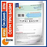 Karakutu Yayınları 2016 KPSS Ön Lisans ÖSYM Çıkmış Soru Tıpkı Basım Kitapçığı