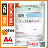 Karakutu Yayınları 2024 DGS Sayısal Sözel ÖSYM Tıpkı Basım Çıkmış Soru Deneme Kitapçığı
