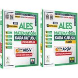 Karakutu Yayınları 2025 ALES Matematiğin Kara Kutusu 1.- 2. Cilt ÖSYM Çıkmış Soru Bankası 2’li Set