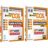 Karakutu Yayınları 2025 DGS Matematiğin Kara Kutusu 1. - 2. Cilt ÖSYM Çıkmış Soru Bankası 2’li Set