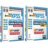 Karakutu Yayınları 2025 KPSS Matematiğin Kara Kutusu 1. ve 2. Cilt ÖSYM Çıkmış Soru Bankası Mesleki Hazırlık