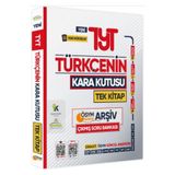 Karakutu Yayınları 2025 TYT Türkçe Kara Kutu TEK KİTAP ÖSYM ARŞİV Çıkmış Soru Bankası Konu Özetli Dijital Çözümlü