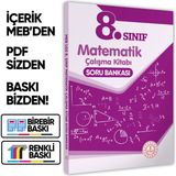 Karakutu Yayınları 2026 8.Sınıf LGS Matematik MEB Çalışma Kitabı Soru Bankası (Renkli Baskı A4 Boyutlu) BASKI ÜCRETİ