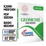 Karakutu Yayınları 2026 EKPSS Lisans GEOMETRİ MEB Özel Konu Anlatımı Kitabı (A4 Boyutlu)BASKI ÜCRETİ