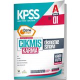 Karakutu Yayınları 2026 KPSS ÖSYM Arşivi Çıkmış Soru Karma Genel Yetenek Genel Kültür D. Çözümlü Deneme 10/1.Kitapçık