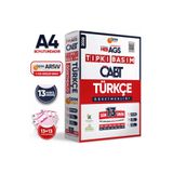 Karakutu Yayınları 2026 MEB-AGS ÖABT Türkçe Öğretmenliği ÖSYM Tıpkı Basım 13lü Deneme Paketi Dijital Cevaplı