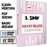 Karakutu Yayınları 2026 MEB ÖDM İlkokul 3.Sınıf HAYAT BİLGİSİ Çalışma Kitabı Alıştırmalı Soru Bankası BASKI ÜCRETİ